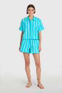 Club Shirt in Surf Stripes