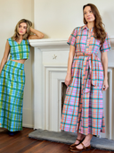 The Elle Maxi Dress | Lenox Plaid