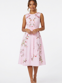 The Zaira Dress in Venus Pink