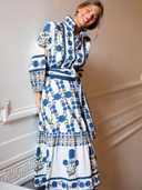 SUE SARTOR Flounce | French Blue SUE SARTOR Marigold