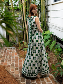 Tibi Dress | Emerald Green SUE SARTOR Marigold