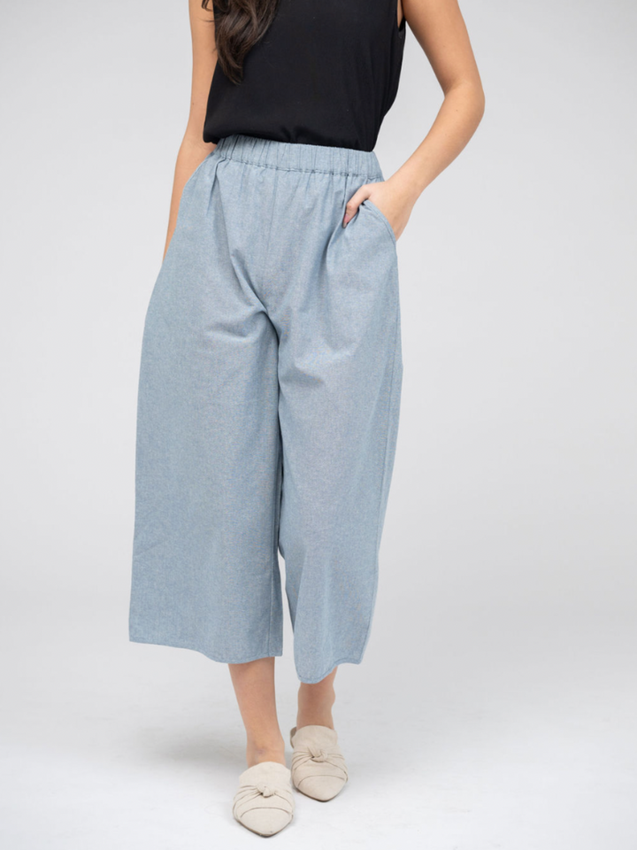 SAMPLE | Beach Pant | Chambray | Small