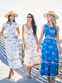 The Flutter Dress | White Fish