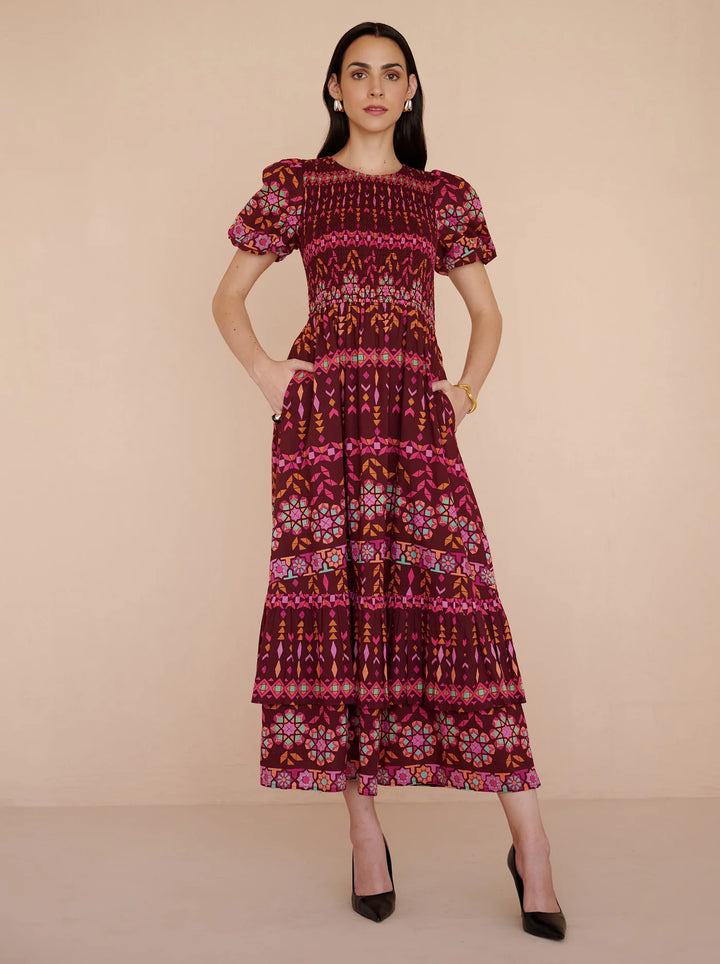 Quant Dress in Rhubarb