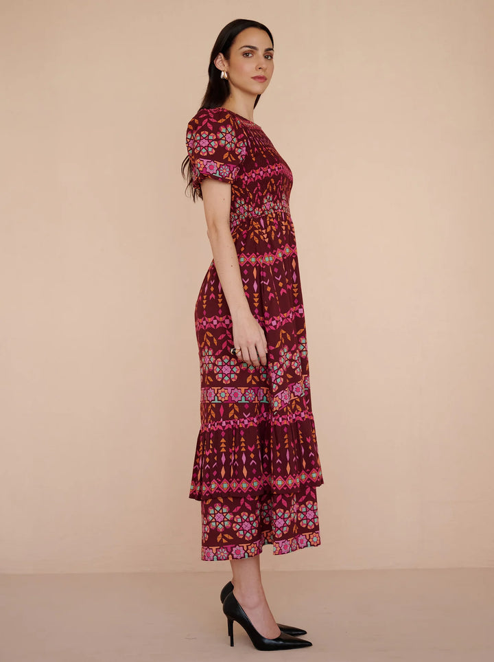 Quant Dress in Rhubarb