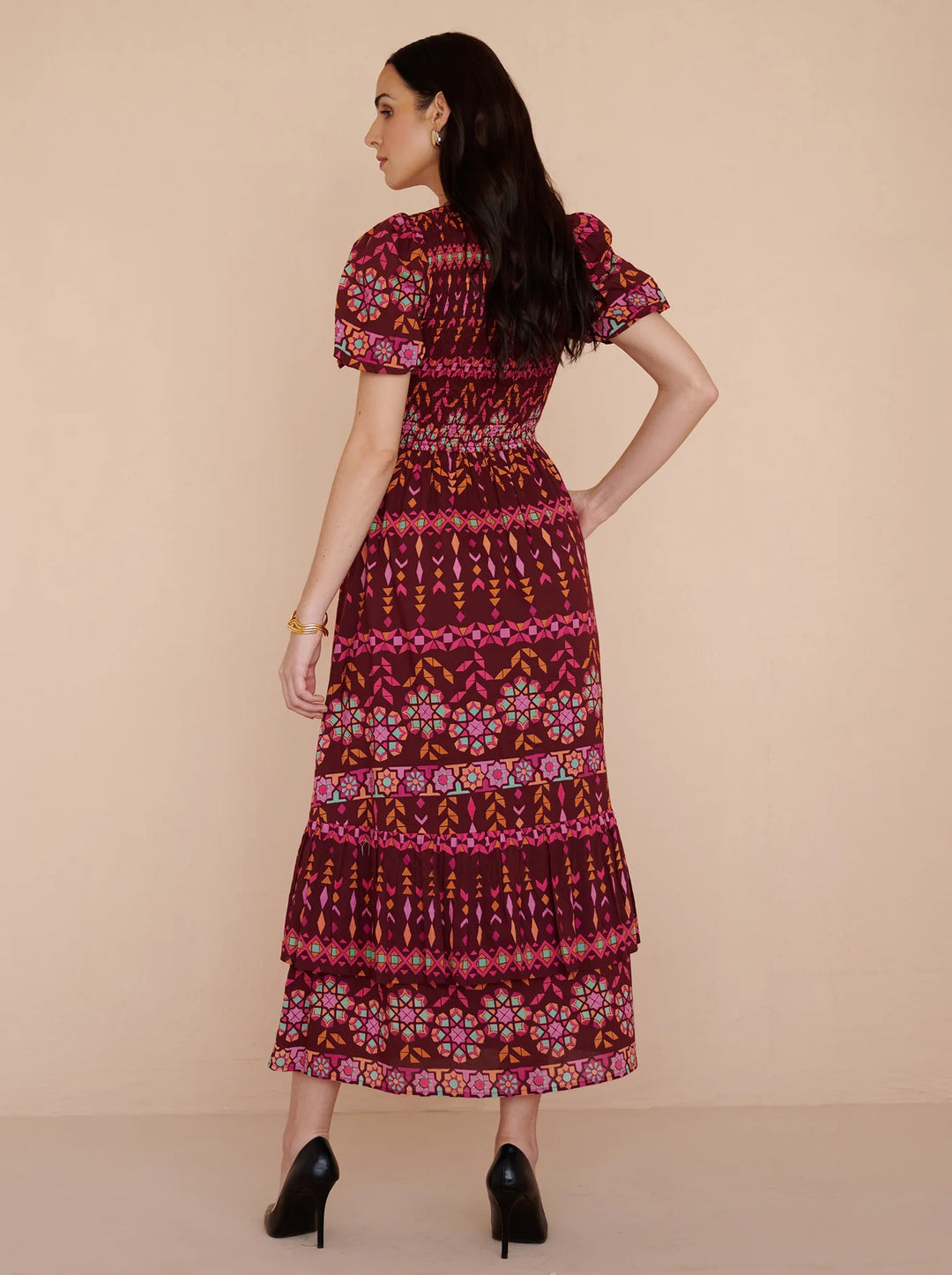 Quant Dress in Rhubarb