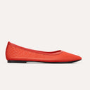 Sadie Mesh Ballet Flat in Red
