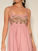 The Franciscan Maxi Dress in Pink