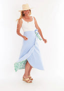 Terrenas Skirt in Menagerie Verde