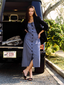 Natalie Dress in Coastal Stripe
