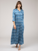 SAMPLE | The Alexa Dress | Blue Wave | Small