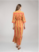 SAMPLE | The Christie Dress | Edgy Pink Bagru | Small