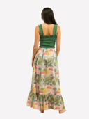 SAMPLE | The Britt Skirt | Pink Jungle | X-Large