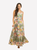 SAMPLE | The Sara Maxi Dress | Pink Jungle | Large