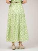 SAMPLE | The Abby Skirt | Lime Ikat | Small