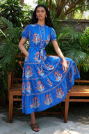 Saylor Dress in Nautical Brigitte