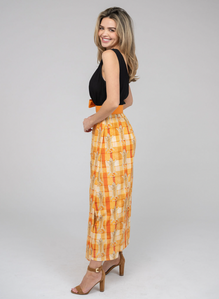 SAMPLE | The Sullivan Skirt | Clementine Cheetah | Small