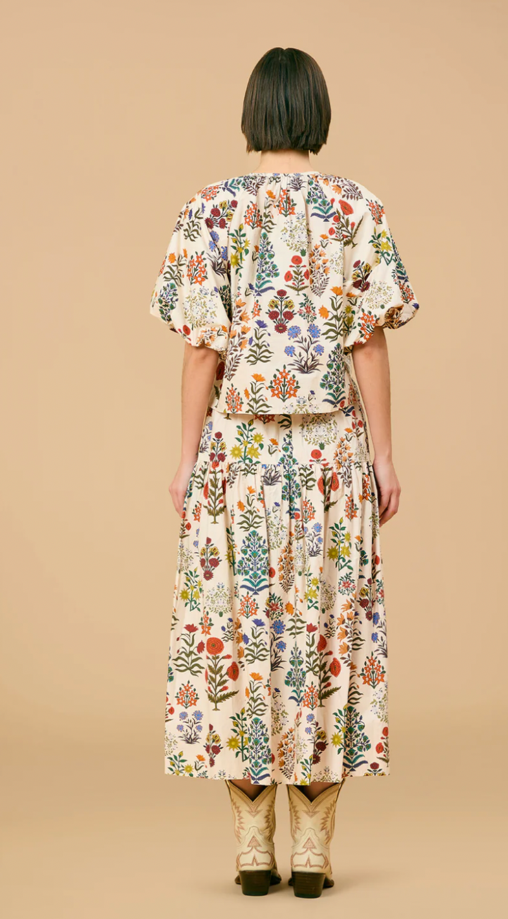 Freda Top in Garden of Wales