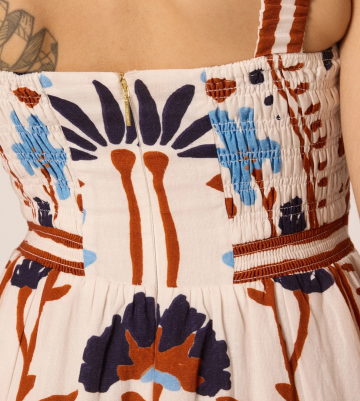 Carmen Midi Dress in Liliana