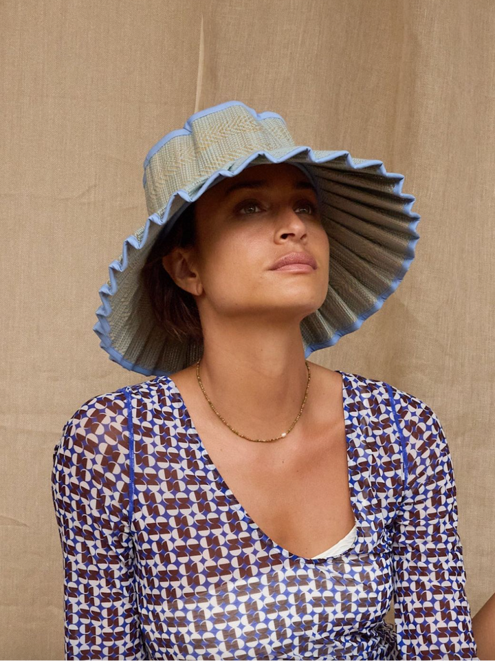 Blue Bird Capri Hat