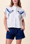 Ariel Blouse in White