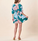 Dina Mini Dress in La Rouge North Sea