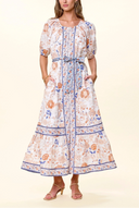 Kelsey Ankle Dress in Bellavista Print