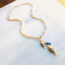 Lucky Catch Fish Pendant Necklace