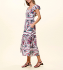 Anne Midi Dress in Carmella Print