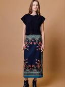 Milena Midi Skirt in Eglantine