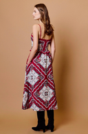 Annabelle Midi Dress in Virelle
