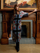 Lilah Midi Dress in Soir