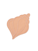 Seashell Linen Cocktail Napkins