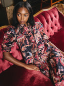 Zuri Top in Magic Forest Print