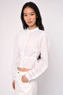 Mira Blouse in Bright White