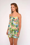 Ramona Shorts in Giverny Garden Print