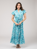 SAMPLE | Flutter Midi Dress | Lake Flore | Small
