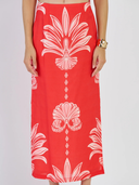 Aspen Skirt in Palm Springs Rouge
