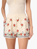 Oslo Silk Cotton Short in Heirloom Bandana