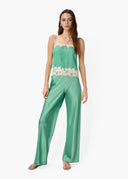 Maiya Silk Camisole in Meadow