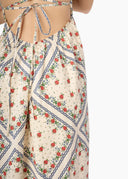 Cecily Silk Cotton Dress in Heirloom Bandana