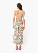 Cecily Silk Cotton Dress in Heirloom Bandana