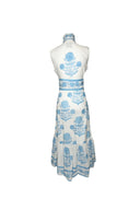 Sleeveless SUE SARTOR Flounce | Baby Blue SUE SARTOR Marigold