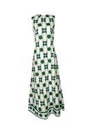 Tibi Dress | Emerald Green SUE SARTOR Marigold