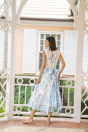 Sleeveless SUE SARTOR Flounce | Baby Blue SUE SARTOR Marigold