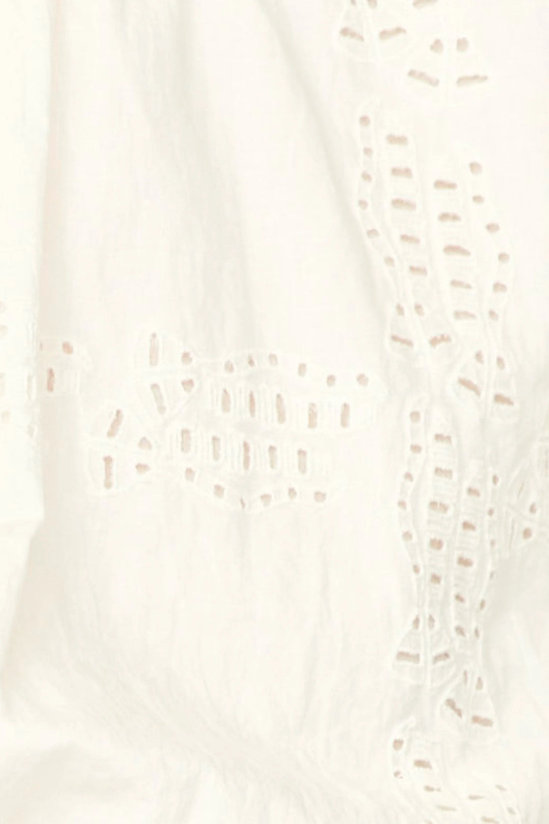 Verona Skirt in White Marine Eyelet