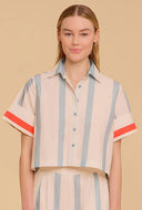 Kyle Shirt in Buoy Stripes