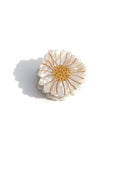 Hand-Painted Mini Daisy Claw Hair Clip