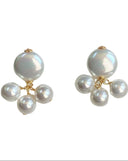 Caspian Earrings in Grey