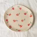 Red Poppy Catchall Plate